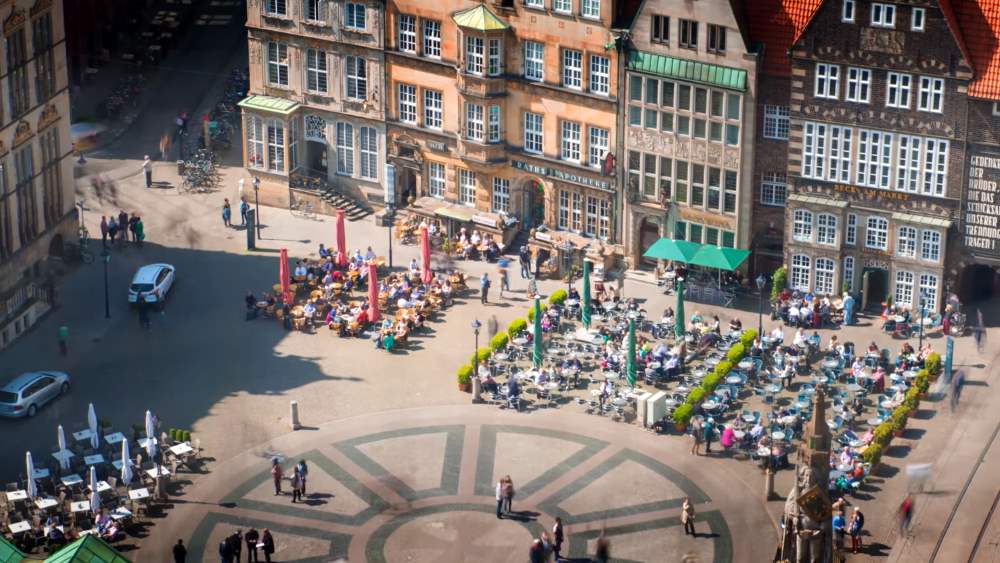 Market Square - a historical landmark in Bremen