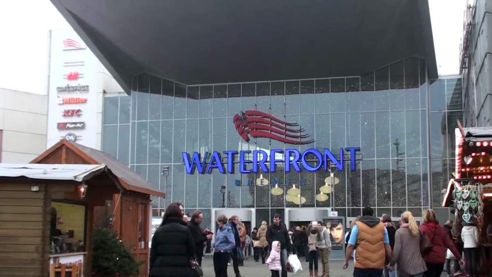 The Waterfront Shopping Center in Bremen, Germany