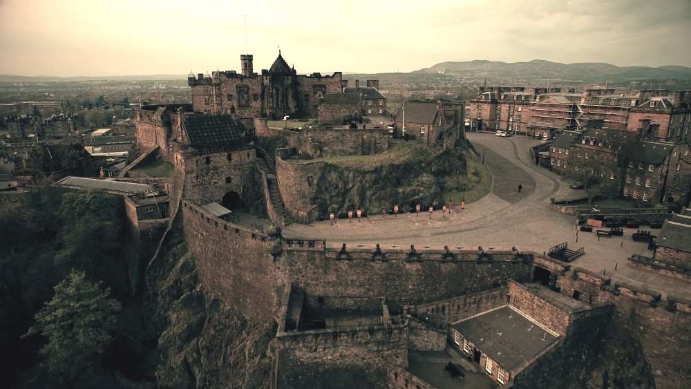 Эдинбургский замок - визитная карточка Шотландии