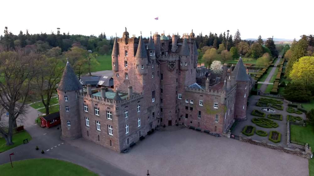 Historic Site of Scotland - Glamis Castle