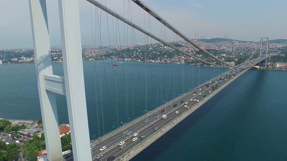Bridges and tunnels of the Bosphorus