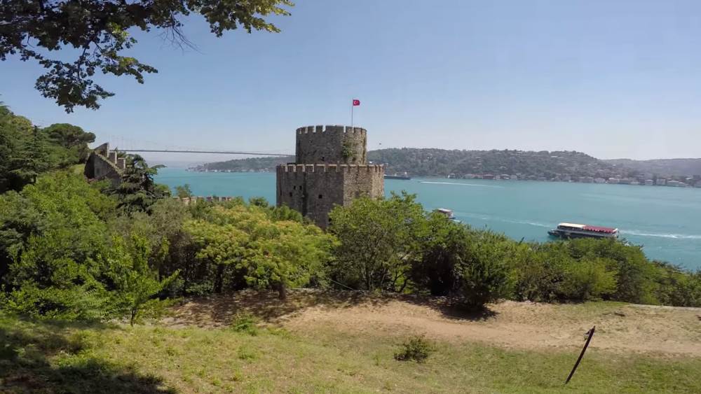 Two Fortresses in Istanbul - a landmark near the Bosphorus