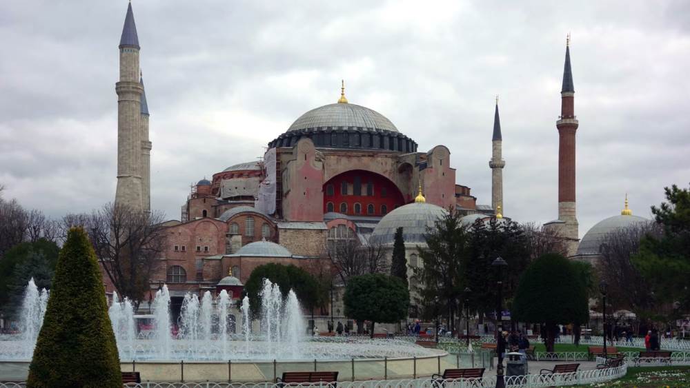 Hagia Sophia Cathedral in Istanbul