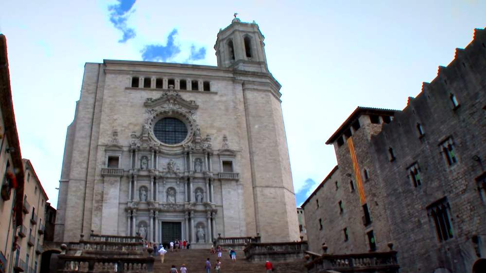 The Girona Cathedral is a must-see in the Costa Brava