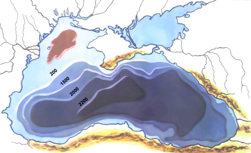 Scientists have calculated the depth of the Black Sea