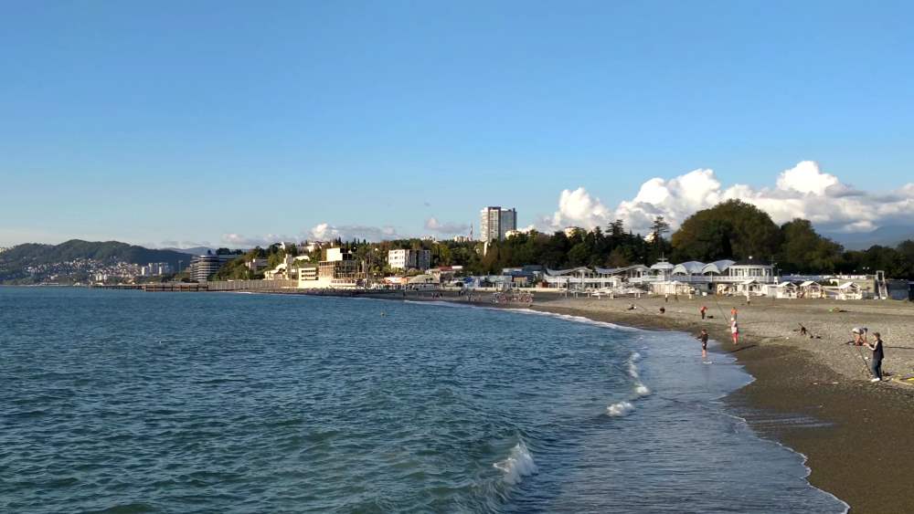 Sochi - recreation on the Black Sea with good infrastructure