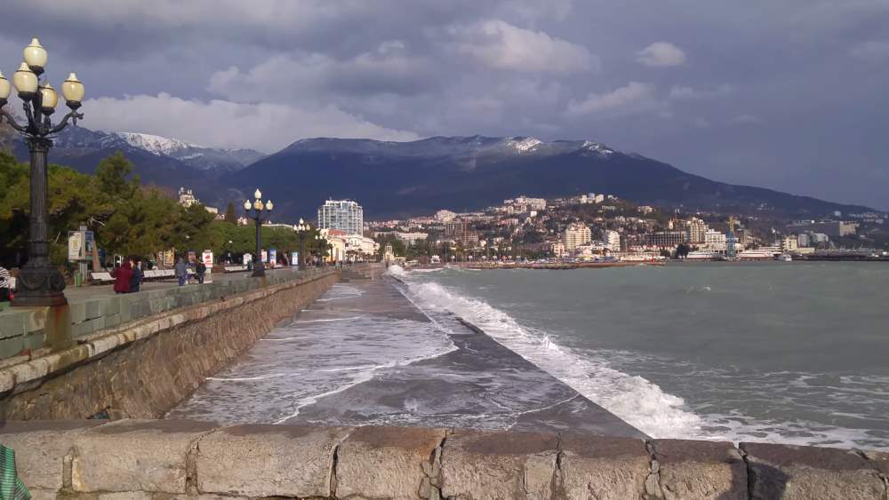 Black Sea in Yalta