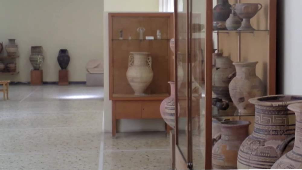 The Archaeological Museum of Thera in Santorini