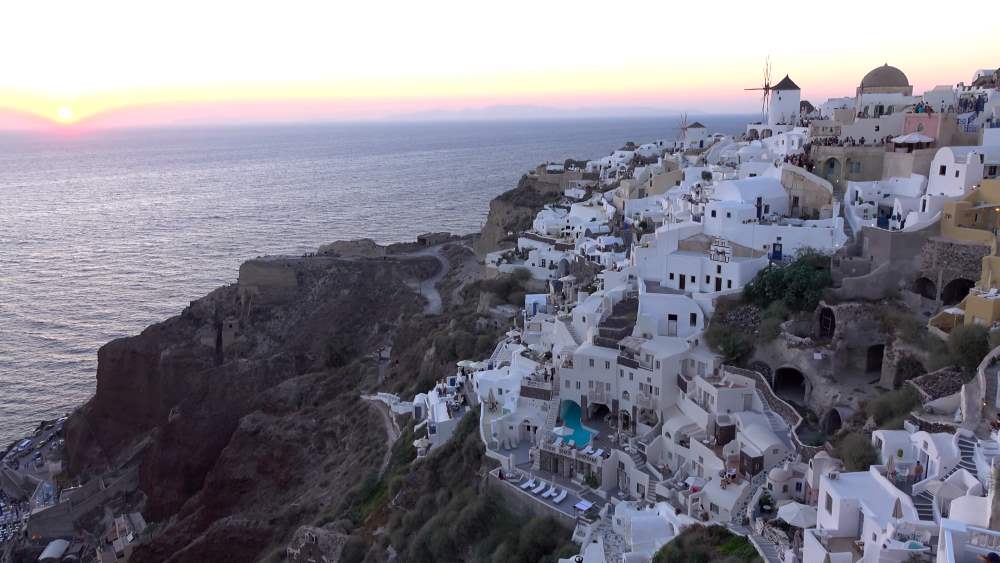 When is the best time to go to Santorini?