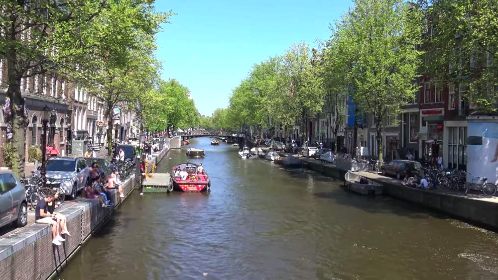 Canals of Amsterdam - the main attraction of the city