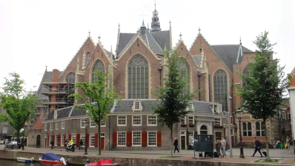 Audeckerk Church in Amsterdam