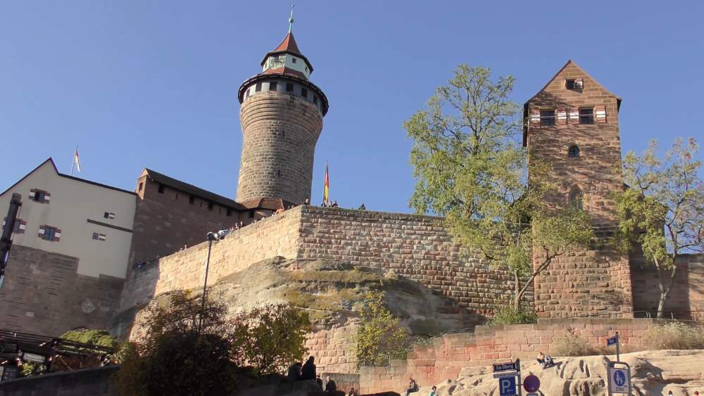 Крепость Бург в Нюрнберге