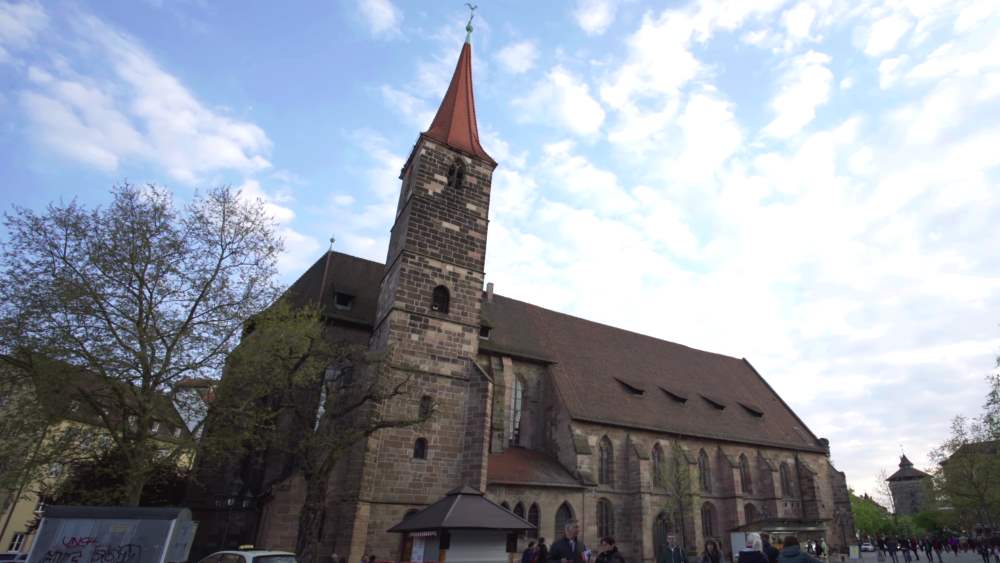 Architectural sights of Nuremberg - Catholic churches