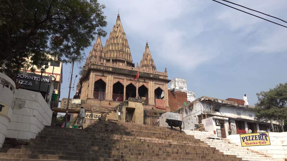 Varanasi on the Ganges - a place of pilgrimage
