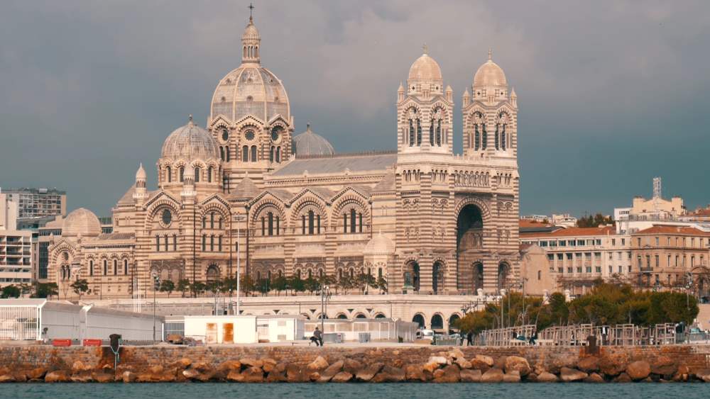 The grandiose Cathedral de la Nouvelle Major in Marseille is invariably astonishing in scope