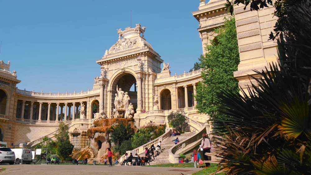 Palais de Lonçon is the most beautiful landmark of Marseille
