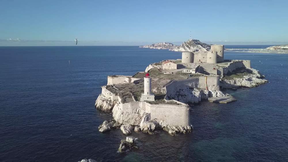 Not far from Marseille is the famous Château d'If.