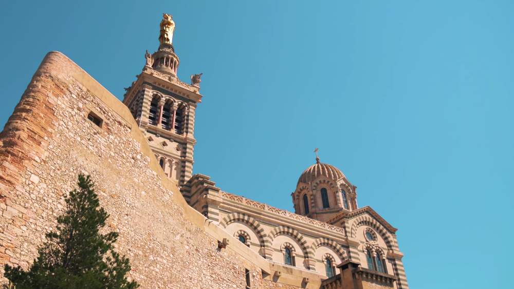 Чудеса зодчества - Базилика Notre-Dame de la Garde в Марселе