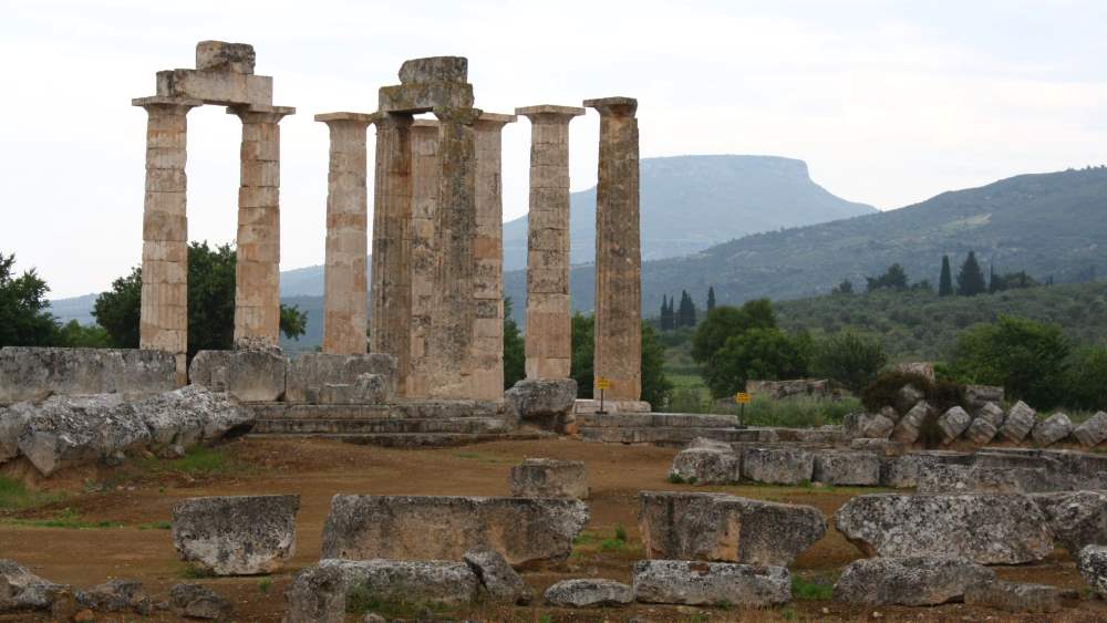 Temple of Poseidon on the Kassandra Peninsula