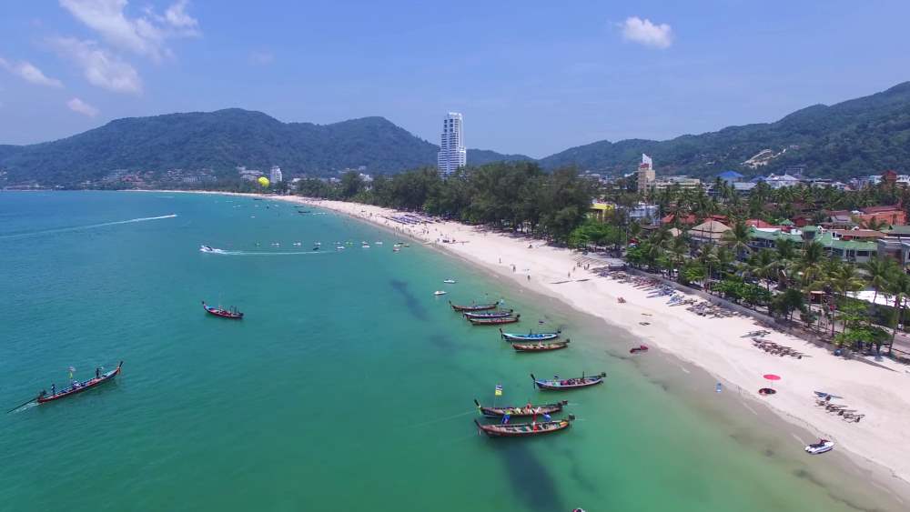 Patong Beach Promenade in Phuket
