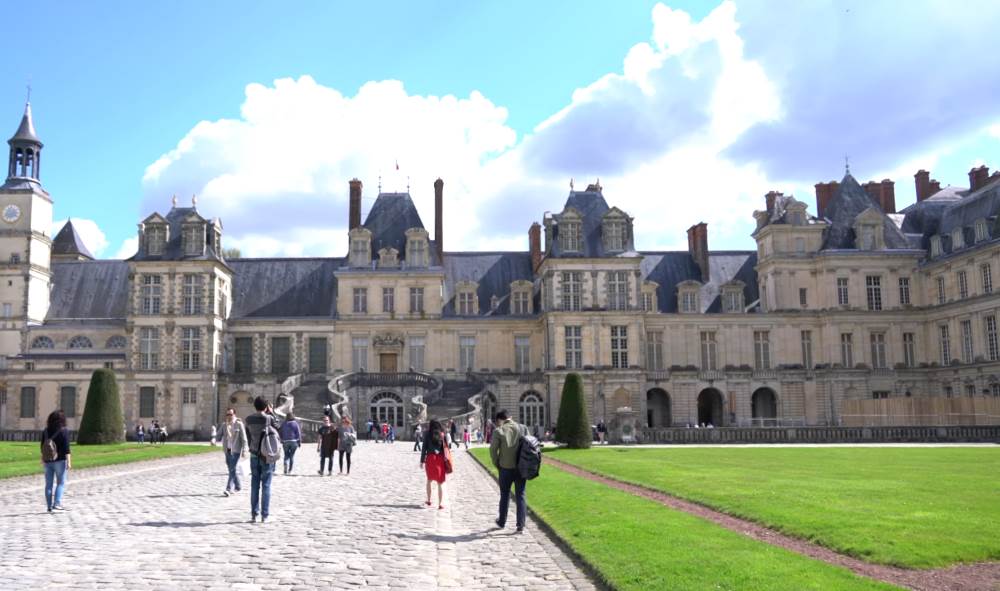 The Palais de Fontainebleau - a must-see in France
