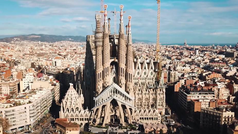The Sagrada Familia is one of the main attractions in Catalonia