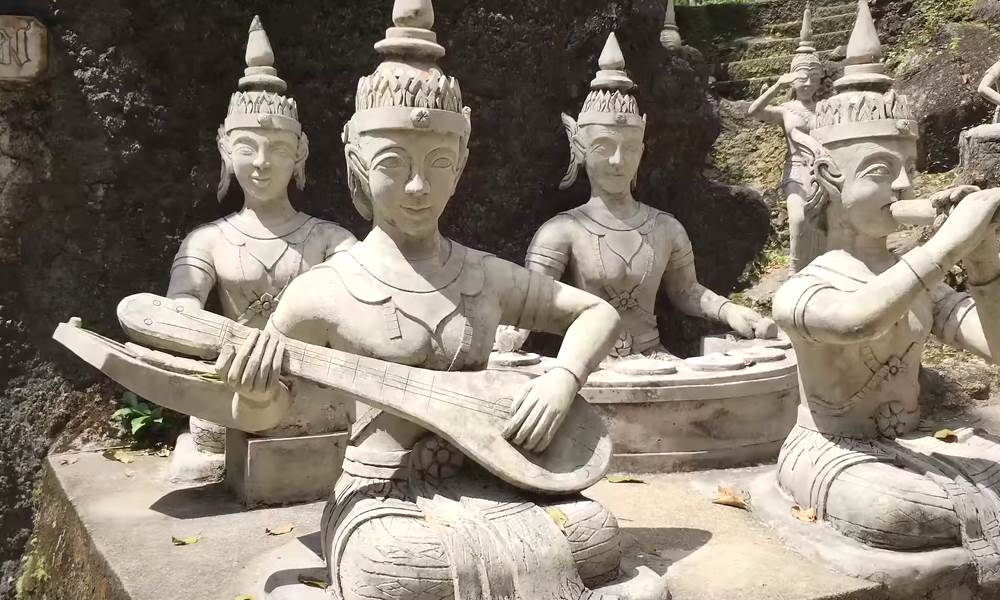 Магический сад Будды в Таиланде