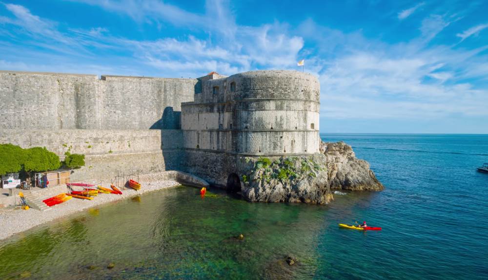 Fort Bokar in Dubrovnik, Croatia