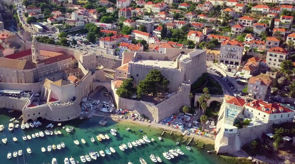 One of the main historical sites of Dubrovnik - Revelin Fortress