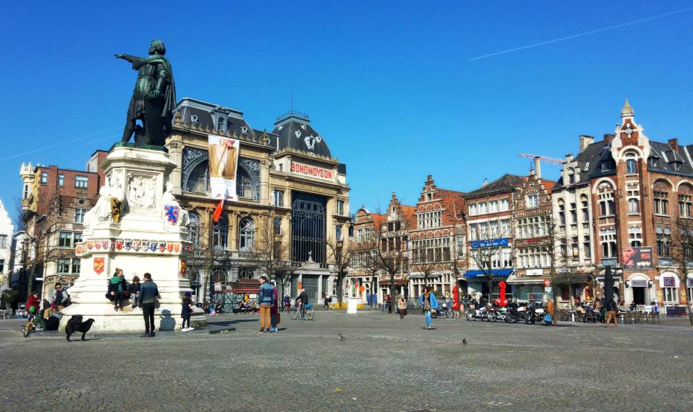 Friday Market Square - Ghent