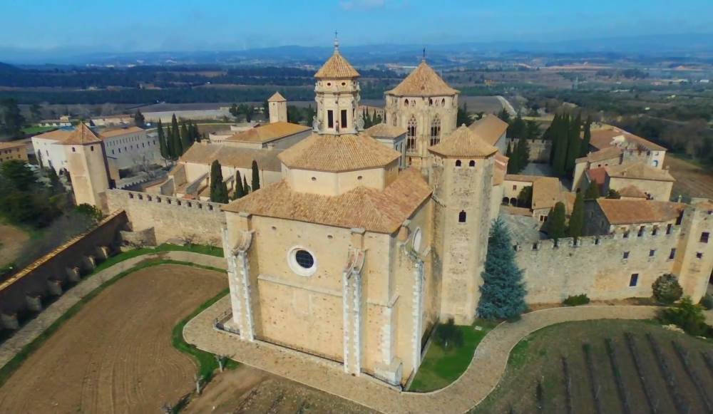 Poblet Monastery in the Costa Dorada