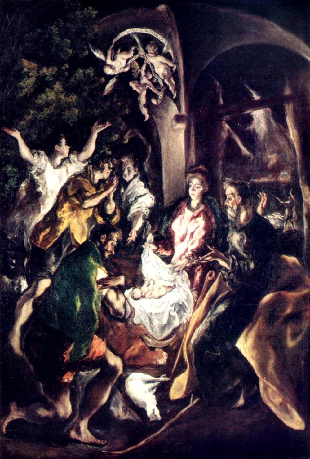 El Greco The Adoration of the Shepherds - Museo del Prado