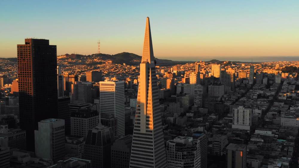 Самое высокое здание Сан-Франциско - Трансамерика