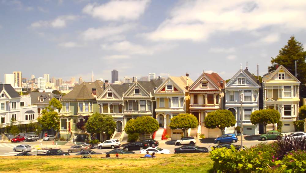 The Painted Ladies are an interesting attraction in San Francisco