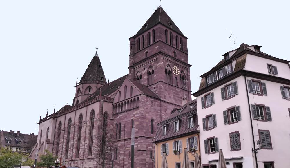 Церковь св. Фомы в городе Страсбург (Франция)