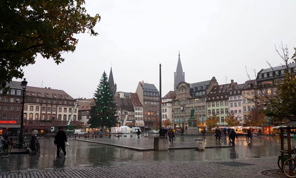 Площадь Готенберга - Страсбург