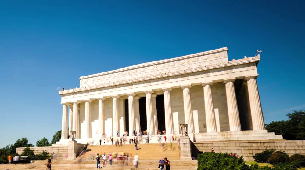 Lincoln Memorial in Washington, DC