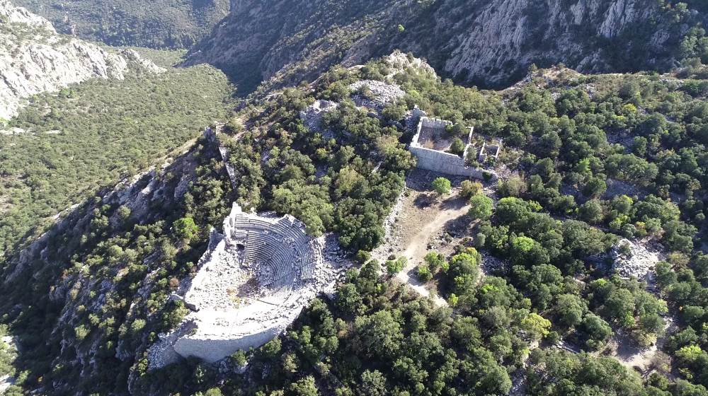The ruins of Termessos near Antalya