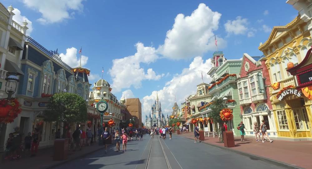 Disney World theme park in Florida
