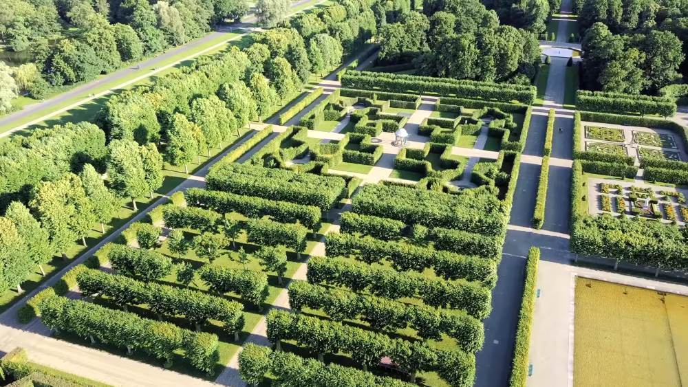 The Royal Gardens of Herrenhausen in Hanover