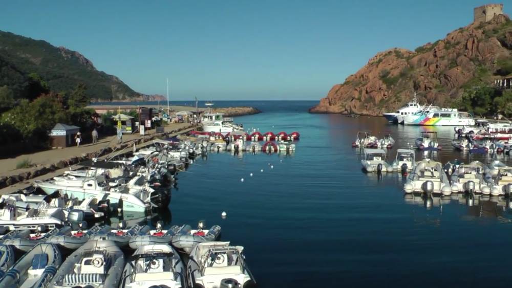 Bay of Porto in Corsica