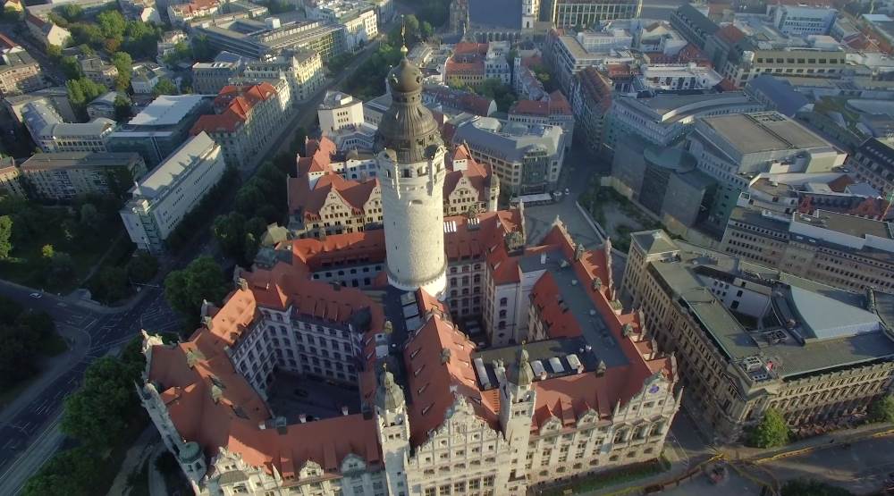Новая ратуша в Лейпциге