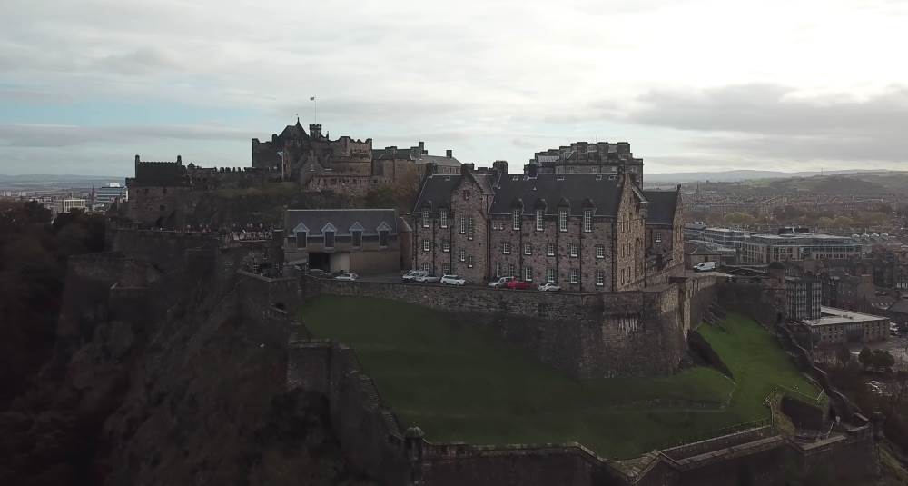 Edinburgh Castle - the main attraction of the city
