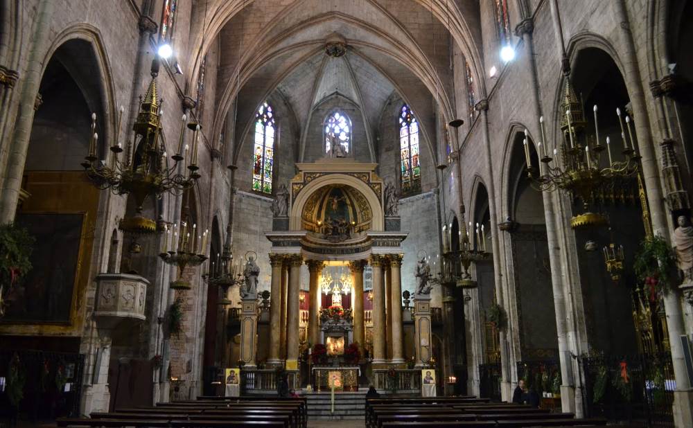 Shrine of Sant Joust i Pastor in Barcelona