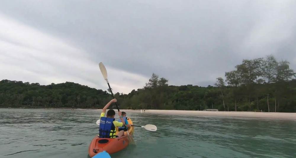 Kayaking is one of the activities on Koh Kood