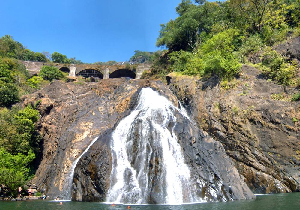 Dudhsagar Falls near Colva Beach