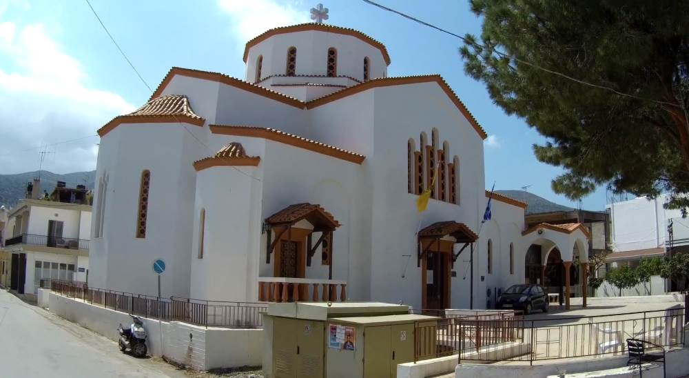 One of the attractions of Malia is the Church of St. Nektarius