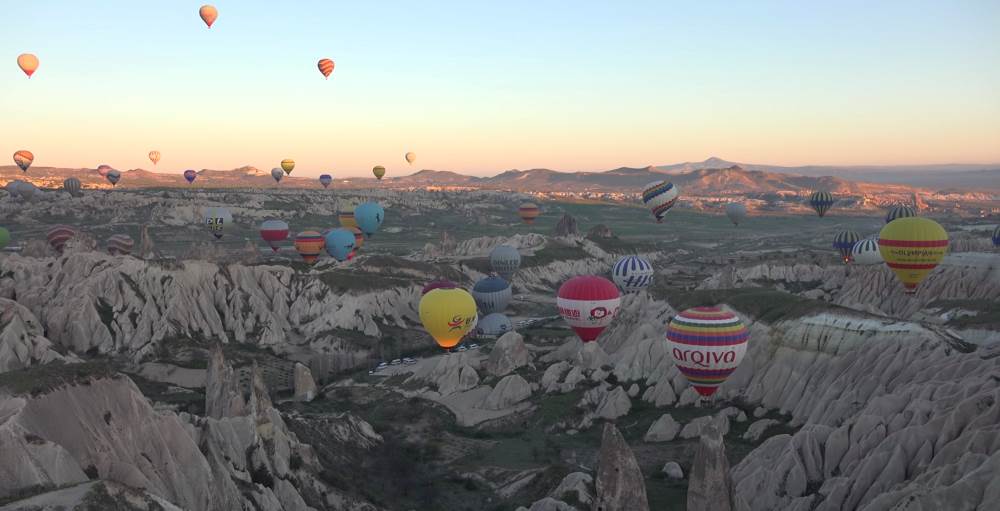 Воздушные шары в Турции - Каппадокия