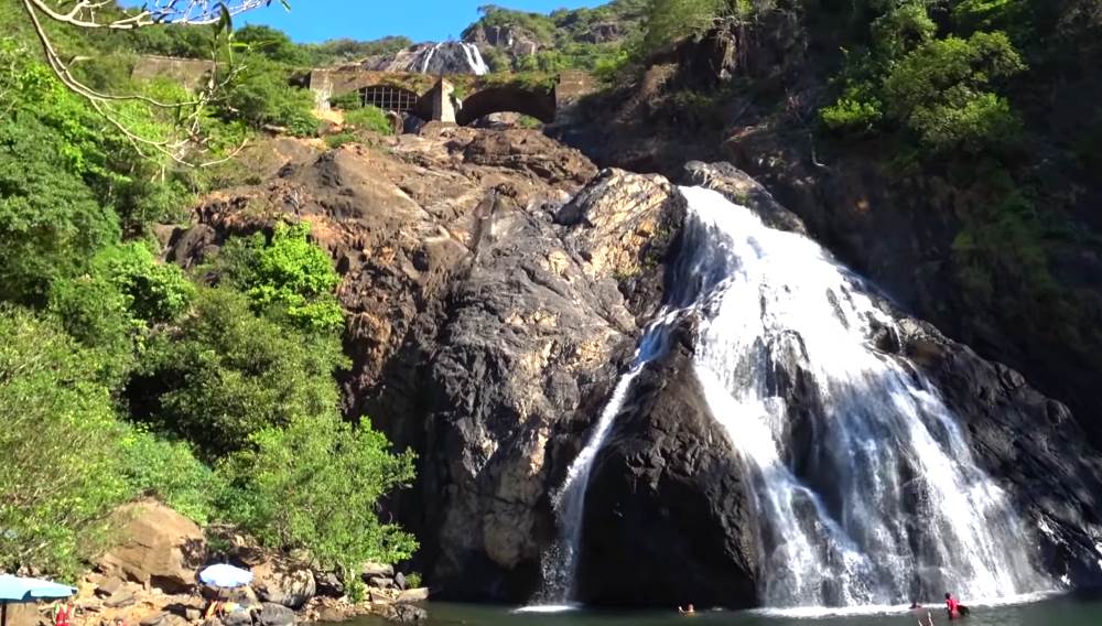 Dudhsagar Falls - a landmark near Benaulim