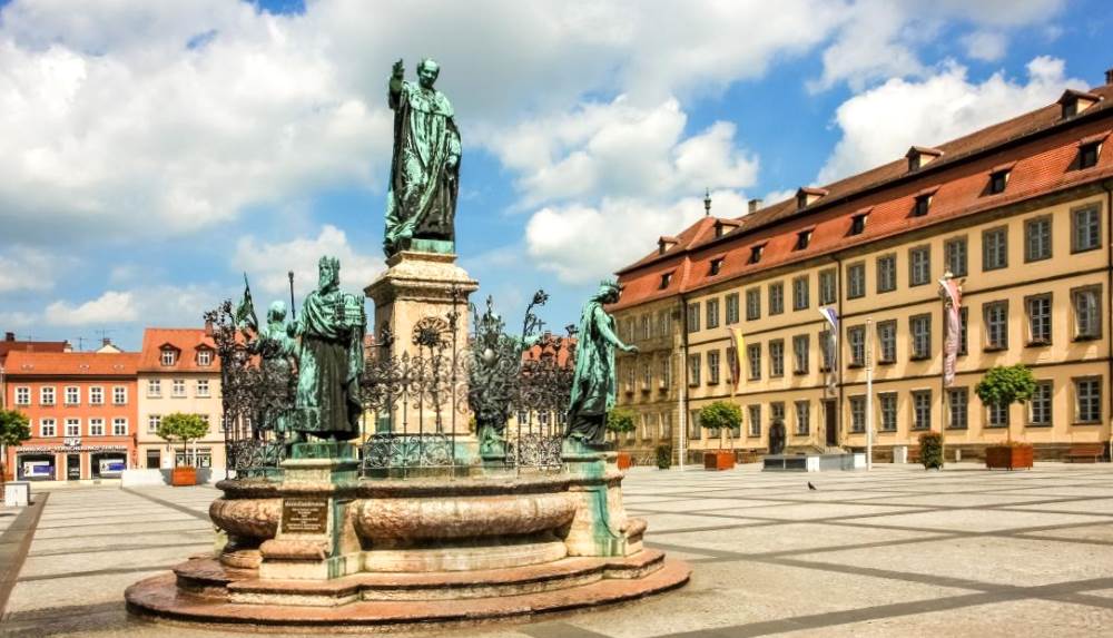 Maximilian Square in Bamberg